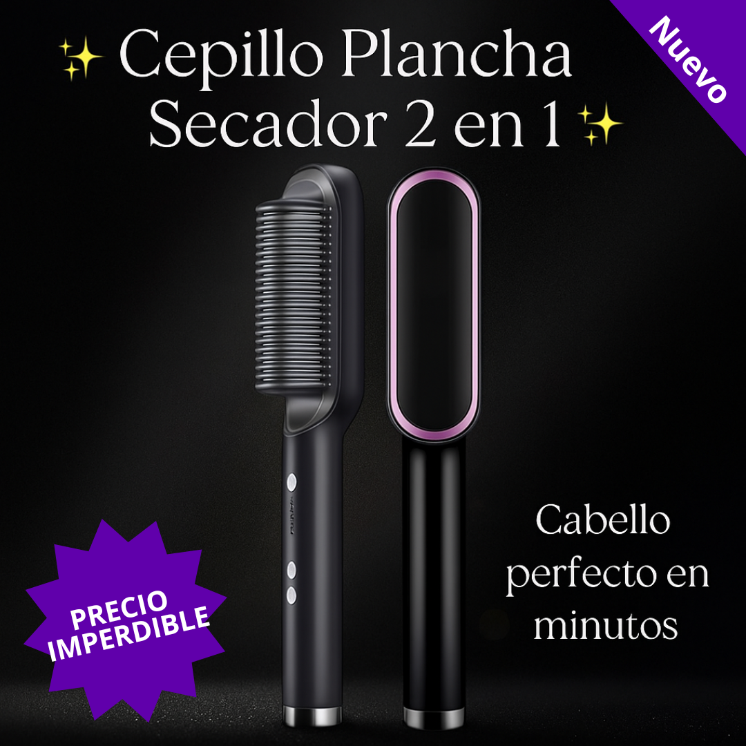 LisoFlash ⚡ – Tu cabello liso, brillante y sin frizz en minutos.