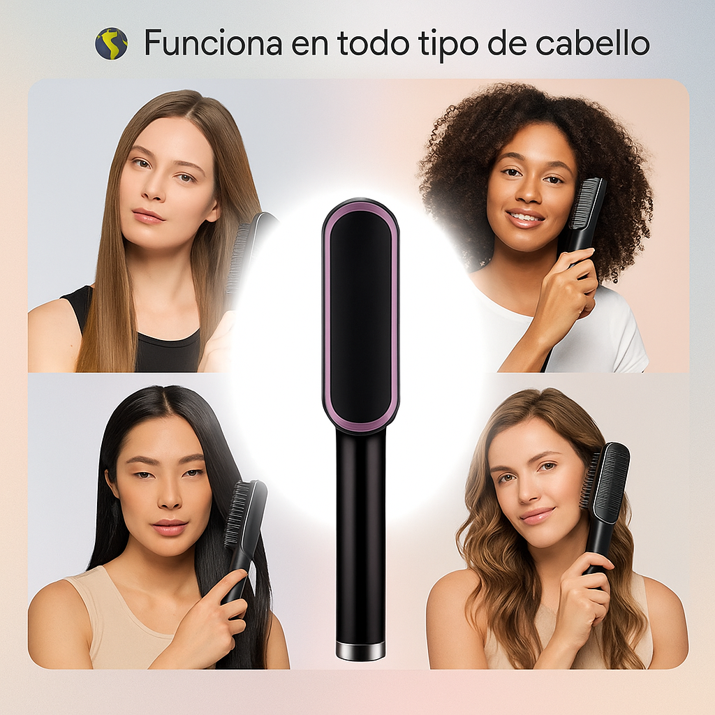 LisoFlash ⚡ – Tu cabello liso, brillante y sin frizz en minutos.